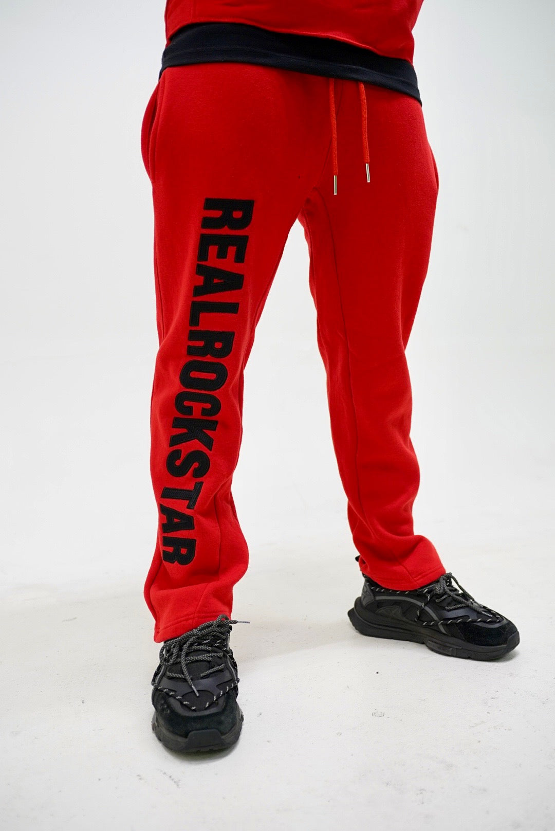RealRockStar Flared Sweats (Red)